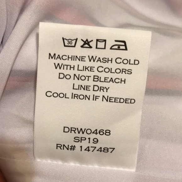 Draper James Stripe Faux Wrap Tank Dress - Picture 4 of 5